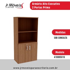 Armário Alto Executivo 2 Portas Prima